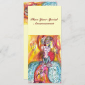 COLOMBINA / MARDI GRAS MASQUERADE BALL ANKÜNDIGUNG (Vorne/Hinten)