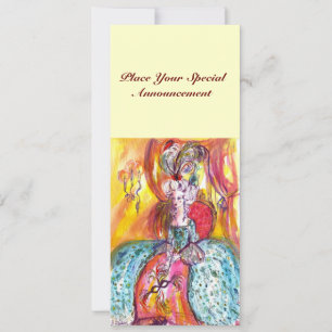 COLOMBINA / MARDI GRAS MASQUERADE BALL ANKÜNDIGUNG