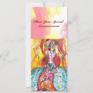 COLOMBINA / MARDI GRAS MASQUERADE BALL ANKÜNDIGUNG