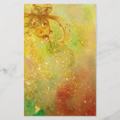 COLOMBINA / Venezianische Masquerade Masken Statio Briefpapier (Rückseite)