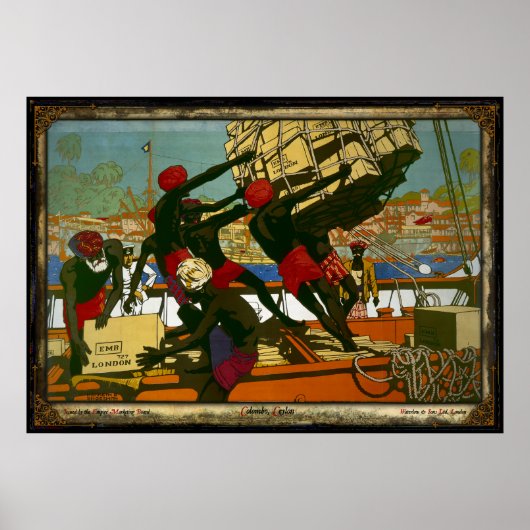 Colombo, Ceylon - The Empire Marketing Board Poster (Vorne)