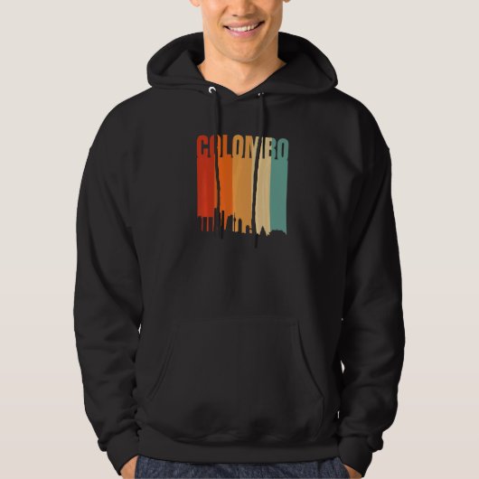 Colombo Skyline   Hoodie (Vorderseite)