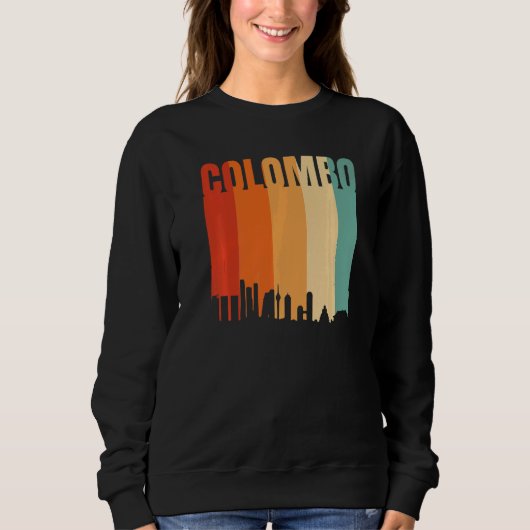 Colombo Skyline   Sweatshirt (Vorderseite)