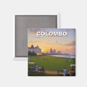 Colombo Sri Lanka Magnet (Vorderseite/Rückseite)