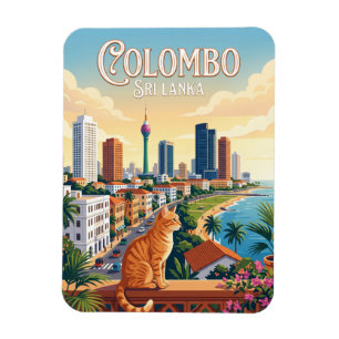 Colombo Sri Lanka Magnet