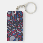 Colombus Blue Blazers Schlüsselanhänger (Rückseite)