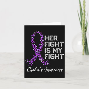 Colon Cancer and Crohns Disease Awareness HUSBAND Karte