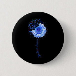 Colon Cancer Awareness Blume Survivor Fighter Button