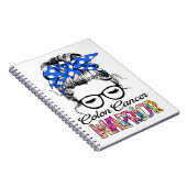 Colon Cancer Awareness Month Ribbon Geschenke Notizblock (Rechte Seite)