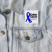 Colon Cancer Awareness Ribbon Button (Beispiel)