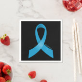 Colon Cancer Awareness Ribbon Serviette (Beispiel)