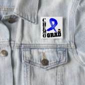 Colon Cancer Chemo Grad Button (Beispiel)