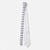 Colon Cancer Hero Blue Ribbon Krawatte (Rückseite)
