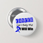 Colon Cancer nicht Bully Ich werde gewinnen Button (Vorne & Hinten)