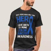 COLON Cancer Shirt, Manche Leute treffen sich nie T-Shirt (Vorderseite)