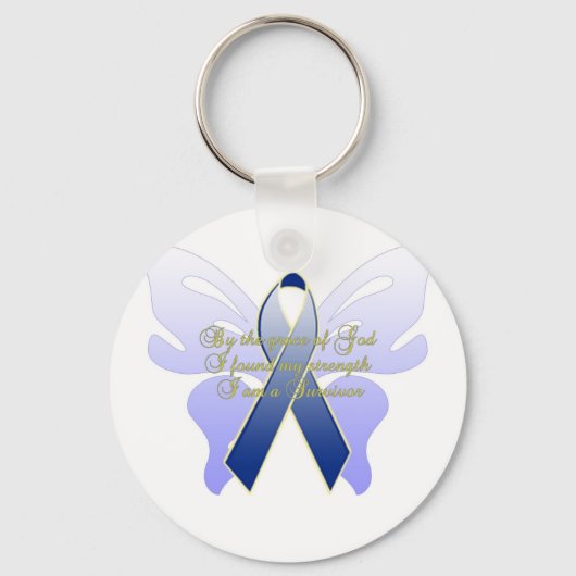 COLON CANCER SURVIVOR SCHLÜSSELANHÄNGER (Vorderseite)