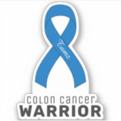 Colon Cancer Vinyl Sticker (Vorderseite)