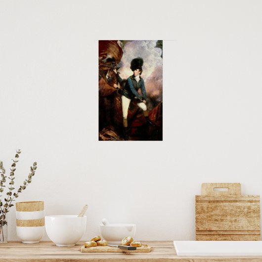Colonel Banastre Tarleton 1782 Poster (Küche)