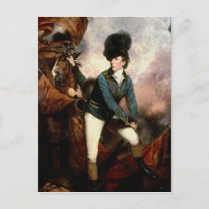 Colonel Banastre Tarleton  1782 Postkarte
