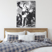 Colonel Davy Crockett Leinwanddruck (Insitu (Schlafzimmer))