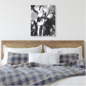 Colonel Davy Crockett Leinwanddruck (Insitu (Schlafzimmer))
