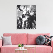 Colonel Davy Crockett Leinwanddruck (Insitu (Wohnzimmer))