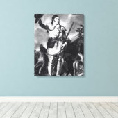 Colonel Davy Crockett Leinwanddruck (Insitu (Holzboden))
