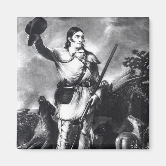Colonel Davy Crockett Magnet (Vorne)