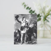 Colonel Davy Crockett Postkarte (Stehend Vorderseite)