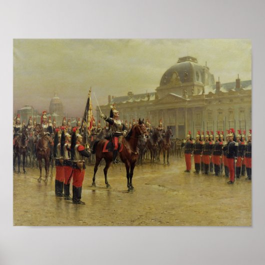 Colonel de La Rochetulon Poster (Vorne)