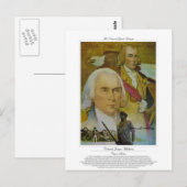 Colonel James Madison Citizen Soldier Postkarte (Vorne/Hinten)