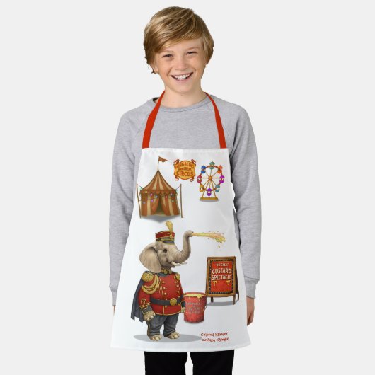 Colonel Klinger, custard slinger Schürze (Getragen)