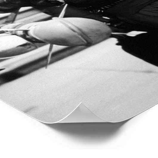 Colonel Robin Olds Poster (Ecke)