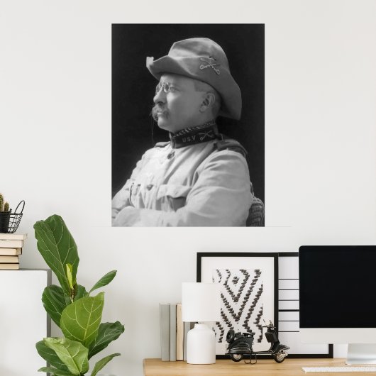 Colonel Roosevelt Poster (Heimbüro)