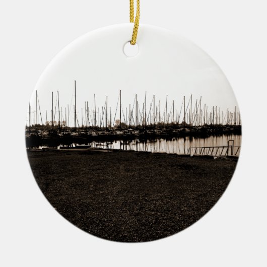 Colonel Sam Smith Park Marina Keramik Ornament (Vorne)