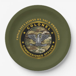 COLONEL-Werbeaktion Pappteller