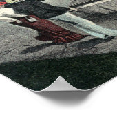 Colonel William Prescott Statue Scene Poster (Ecke)