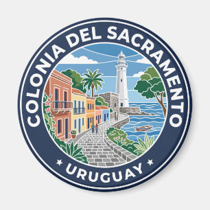 Colonia del Sacramento Uruguay Magnet