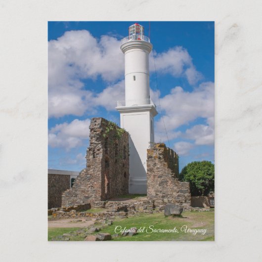 Colonia del Sacramento, Uruguay, Ruinas Postkarte (Vorderseite)