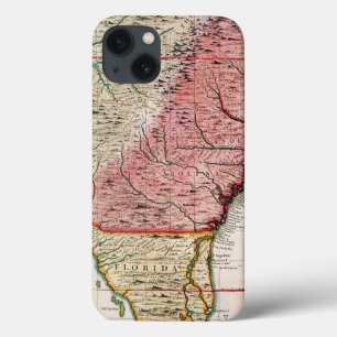 COLONIAL AMERICA MAP, 1733 Case-Mate iPhone HÜLLE