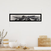 Colonial Beach Auto VA Foto 1913 Poster (Küche)