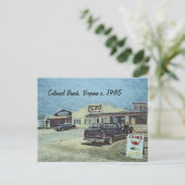 Colonial Beach, Virginia c. 1985 Postkarte (Stehend Vorderseite)