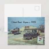 Colonial Beach, Virginia ca. 1985 Postkarte (Vorne/Hinten)