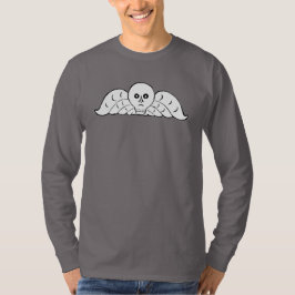 Colonial Boston Gravestone Skull Angel T-Shirt