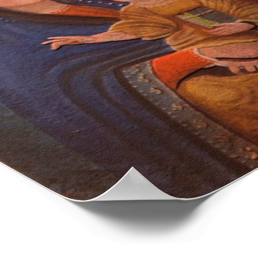 Colonial Madonna Poster (Ecke)