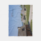 Colonial-Michilimackinac-Fleecedecke Fleecedecke (Vorderseite)
