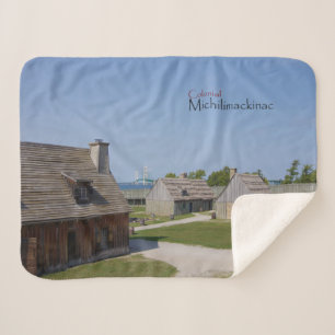 Colonial Michilimackinac-Scherpa-Decke Sherpadecke