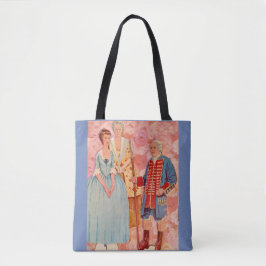 Colonial Paper Doll Tote Bag Tasche