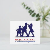 Colonial Philadelphia Postkarte (Stehend Vorderseite)