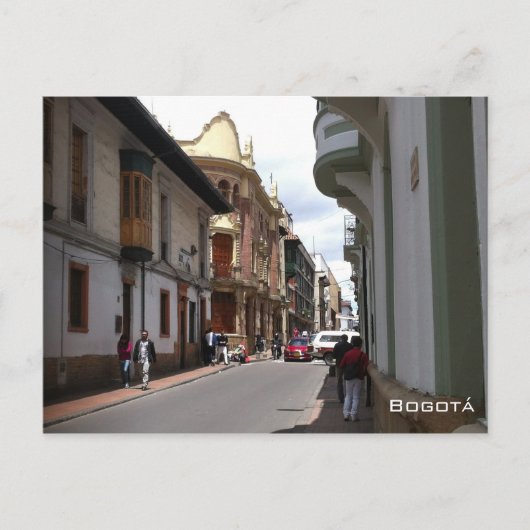 Colonial Street - Bogotá Postkarte (Vorderseite)